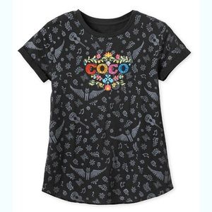 Disney Coco Movie Crewneck Women’s Short Sleeve T-shirt XL